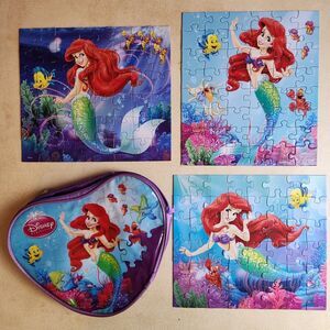 Disney Ariel Carry and Go Puzzles in a Bag